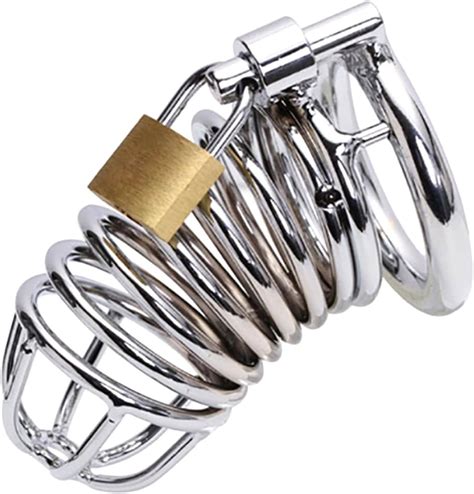 Width: 3.8 cm (1.5 in) Not all chastity cages are made of steel, nor do they have to look intimidating. They can be cute, too, and made of silicone, and these kind of cages are perfect for the pathetic little sissies. If the thought of being spit on turns you on, then grab the Voluntary Confinement Chastity Cage and wrap it around your cock.